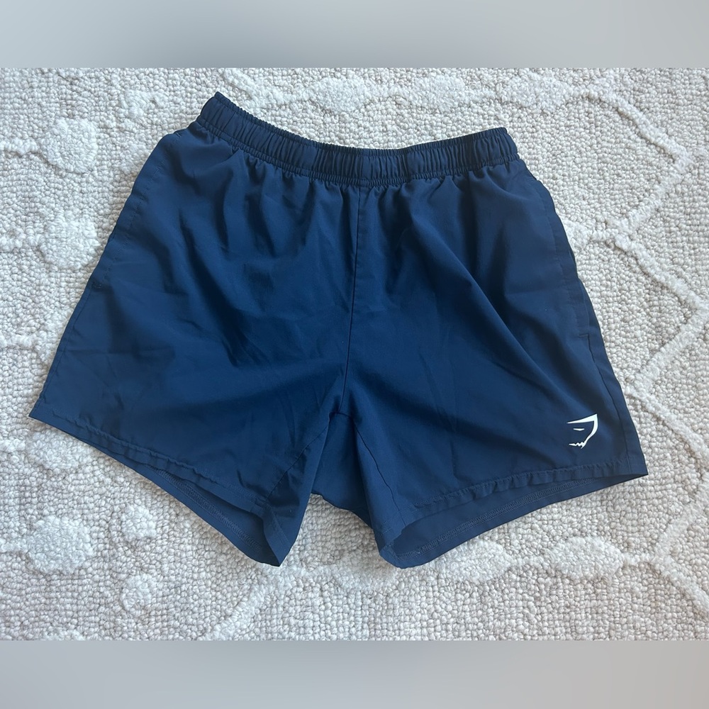 Gymshark Navy Athletic Shorts